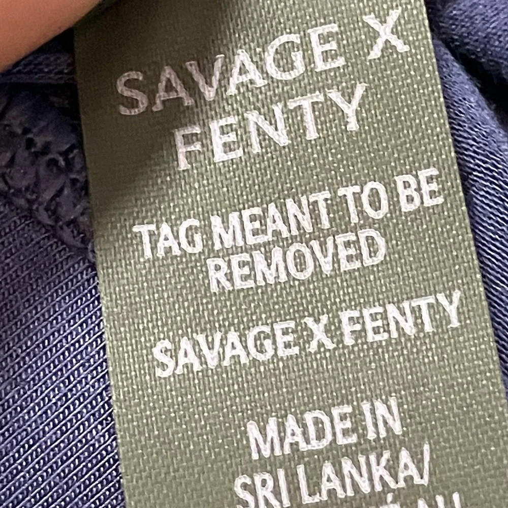 Savage X‎ Fenty Base Boxer Briefs Mens Size XXL Cosmic Blue Soft Comfort